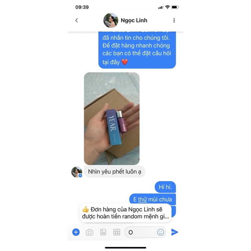 (Sỉ) Tinh dầu nước hoa nguyên chất 5ml Year ⭐️ Nhũ chảy blink blink | BigBuy360 - bigbuy360.vn