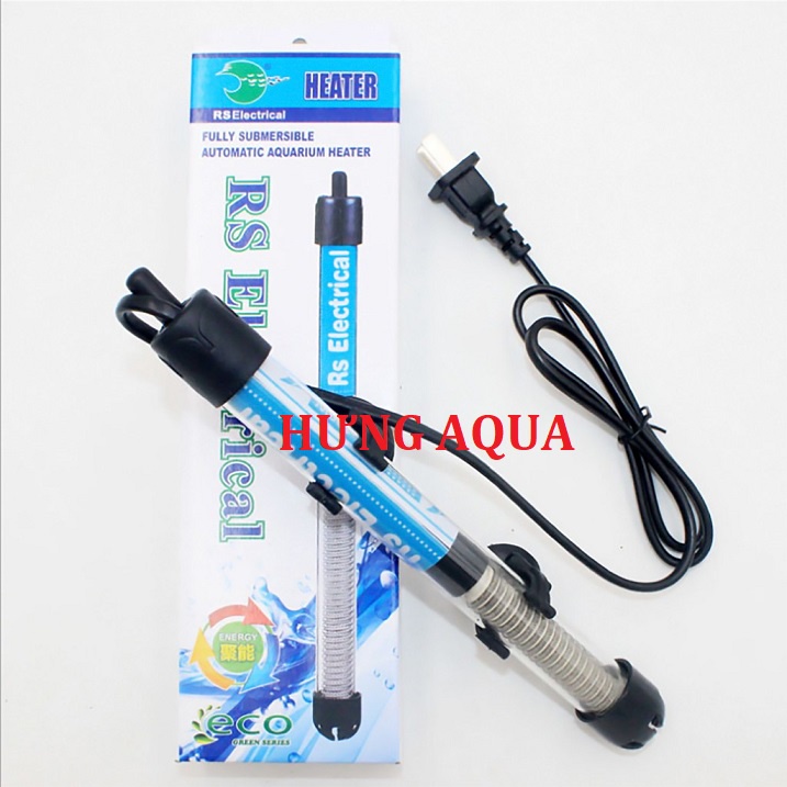 Sưởi bể cá, đèn sưởi bể cá RS 25W 50W 100W 200W 300W máy sưởi bể cá giúp ổn định nhiệt độ bể cá (bán chạy)