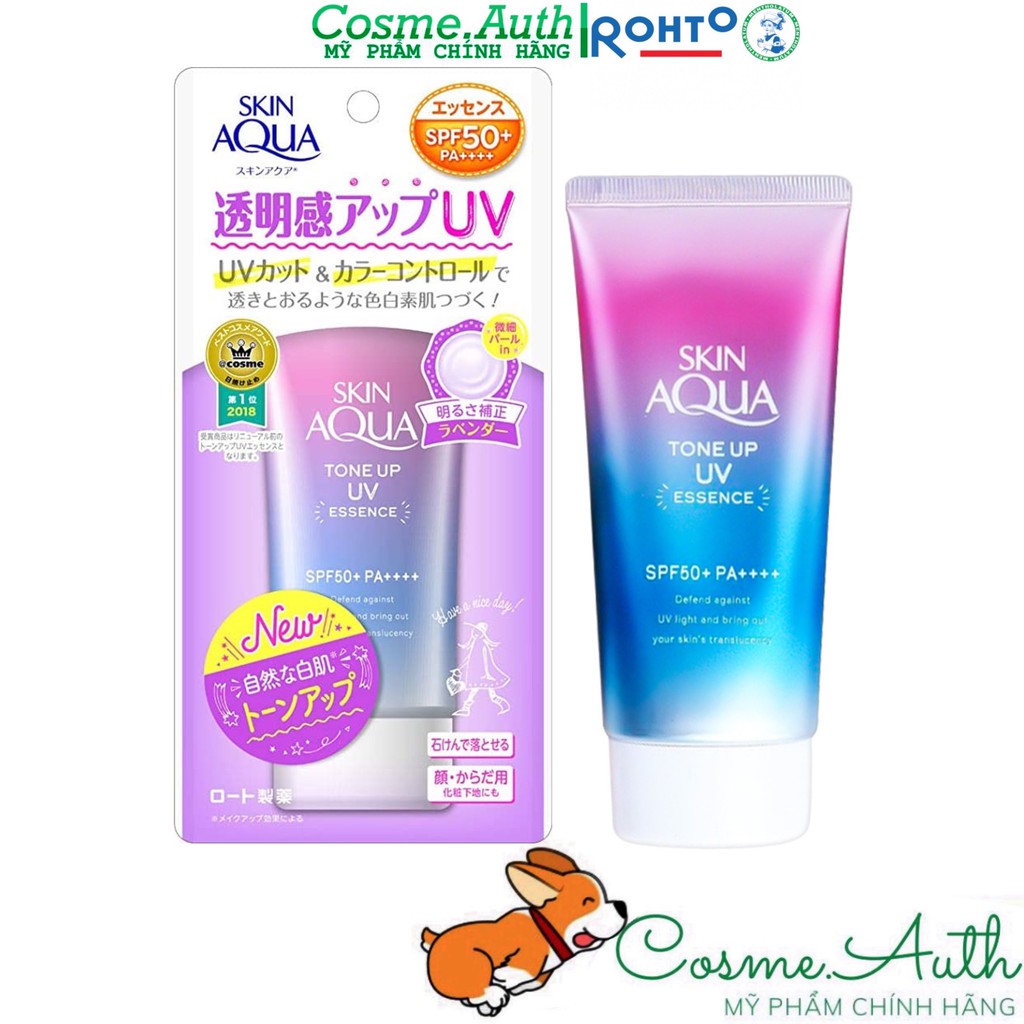 KEM CHỐNG NẮNG SKIN AQUA Tone Up UV Essence SPF50+ PA++++