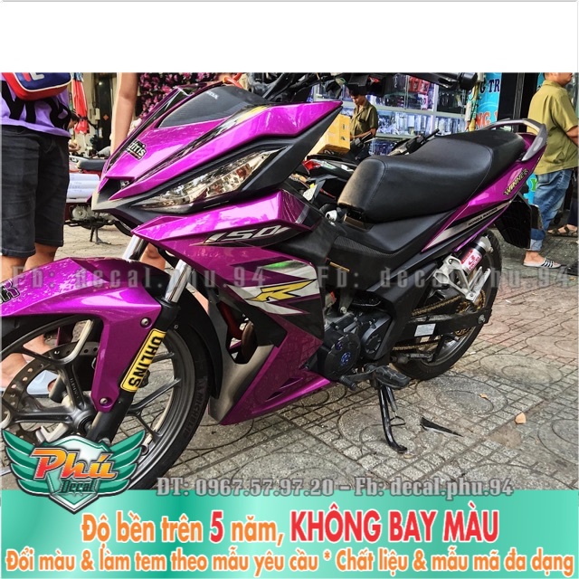 Tem rời Winner Tím hồng Chrome -1