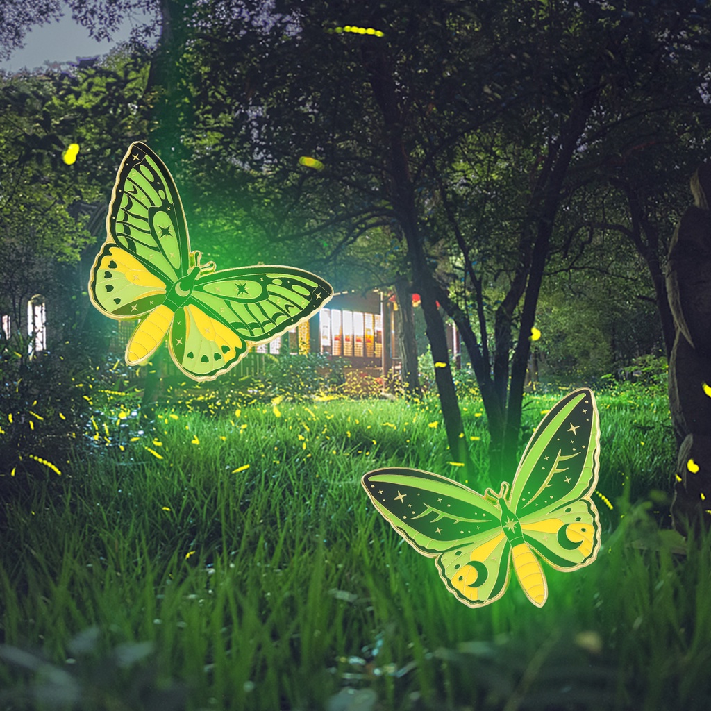 Ghim Cài Áo Hình Bướm Đính Đá Nhân Tạo Thời Trang