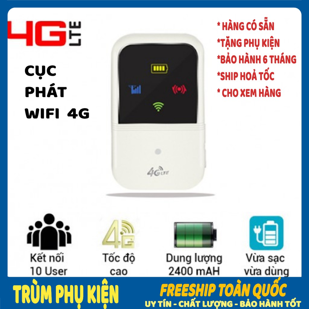 Cục Phát Wifi 4G LTE.