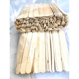 1kg que kem gỗ làm hanmade( đè lưỡi ,que kem,que tròn)