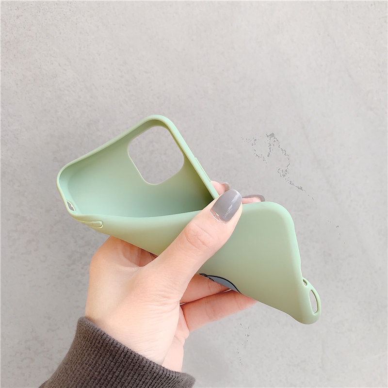 Ốp iphone - Ốp lưng Dino đói bụng trơn 5/6s/6plus/6splus/7/8/7plus/8plus/x/xs/xs max/11/11promax - Awifi Case X2-3