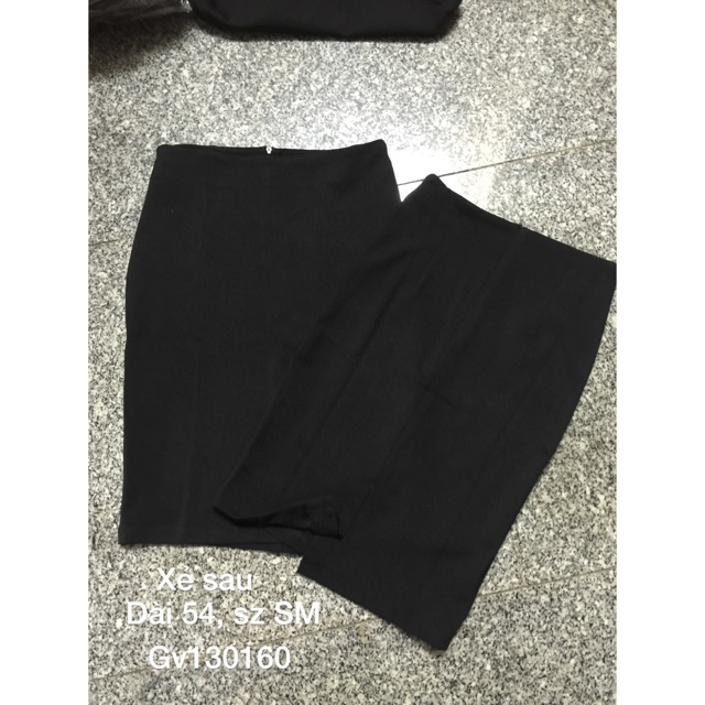 Chân váy công sở dài 50cm