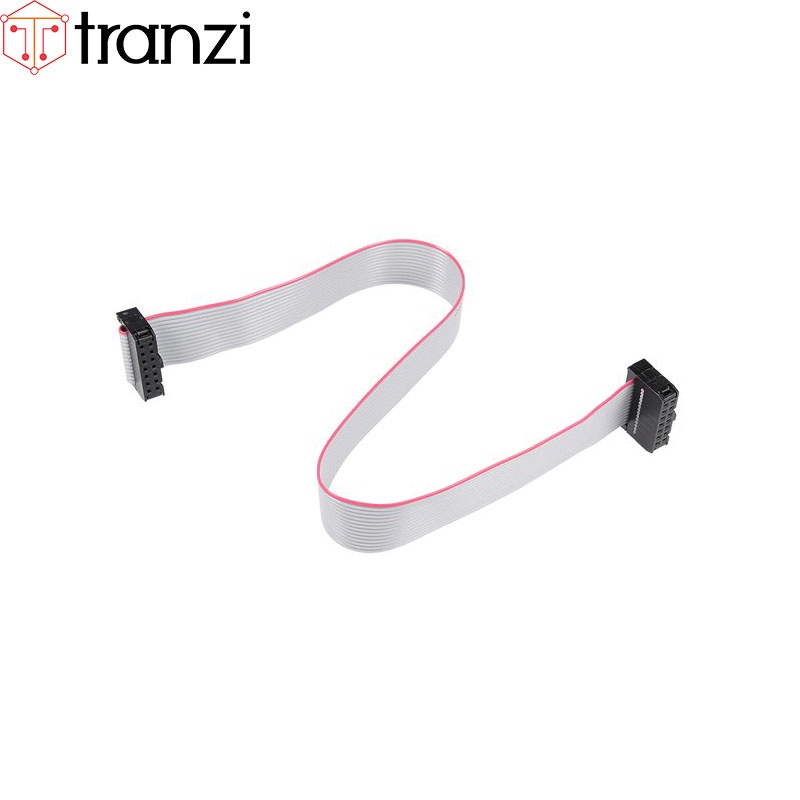 Dây cắm header 2.54mm IDE IDC 2x7P 25cm dập 2 đầu - túi 1 cái