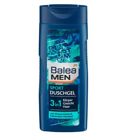 Sữa tắm, gội, rửa mặt Balea Men 3in1