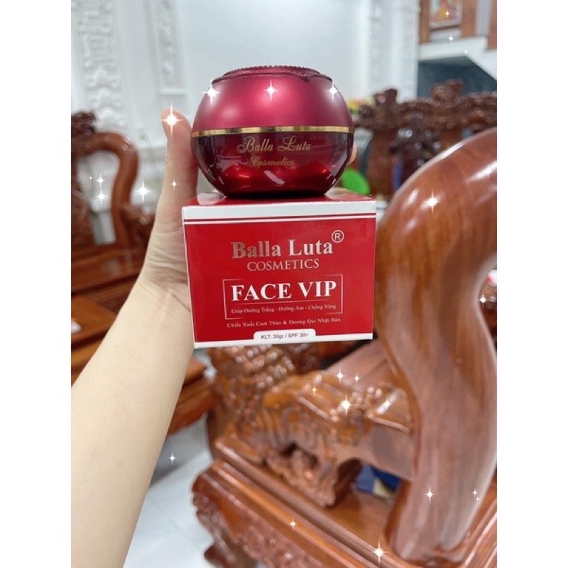 Kem Face Vip Balla Luta - Face Vip Đỏ Balla Luta 30gr Chính hãng Cty Thu Hằng