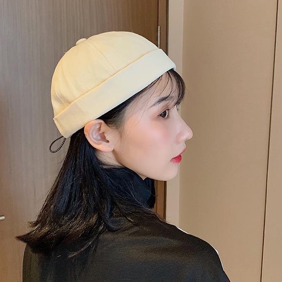 Mũ Beanie Thời Trang Kiểu Mới Của York Có Dây Rút Co Giãn Dễ Phối Đồ Từ 1987