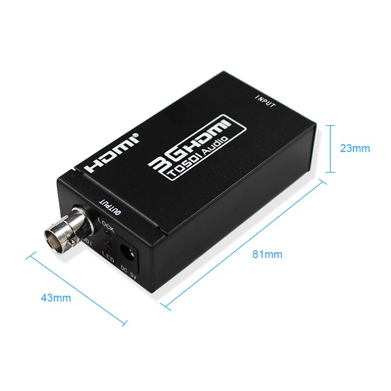 Bộ chuyển đổi cáp đồng trục HDMI/video/audio 1080 sang SDI