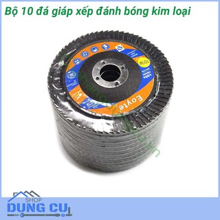 Bộ 10 giáp xếp đánh bóng kim loại