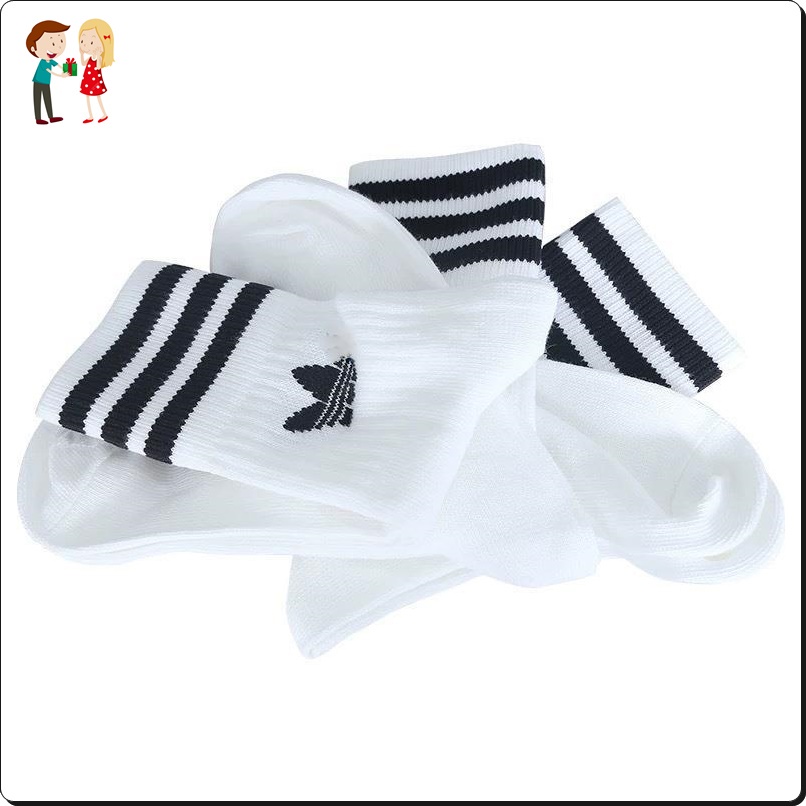 Tất thể thao nam nữ adi.das đẹp, dùng cho giày thể thao sneaker hoặc đá bóng