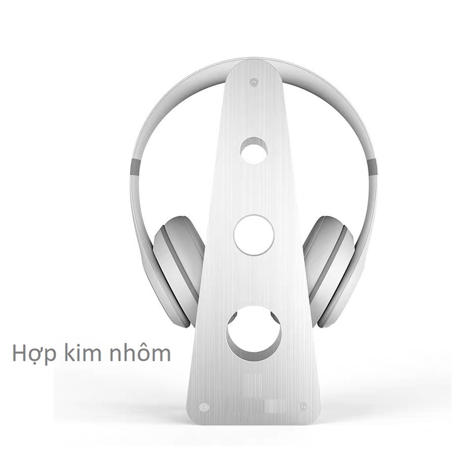 Giá treo tai nghe chụp đầu hợp kim nhôm cho tai nghe full size, over ear, on ear JSR2 Vu Studio