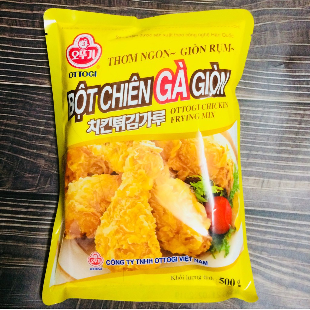 Gói 500g Bột Chiên Giòn Hàn Quốc