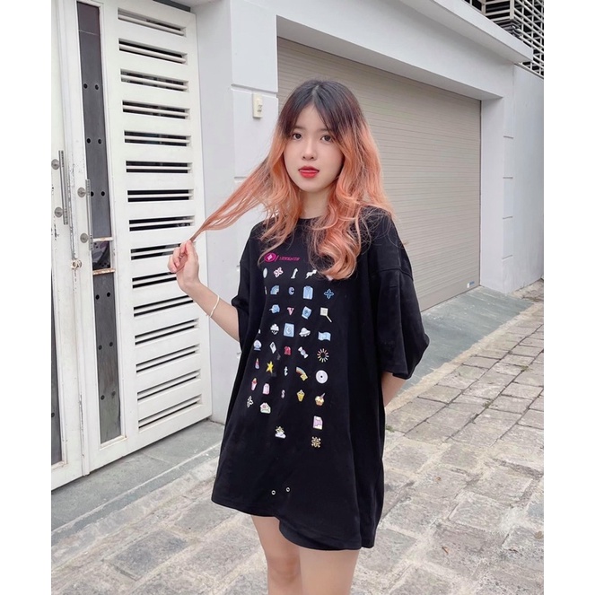 Áo thun Levents internetlove pixel nam nữ full tag chất cotton Hany shop