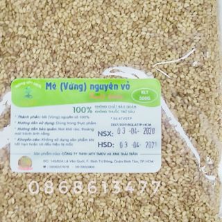 Mè (Vừng) nguyên vỏ 500g