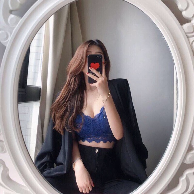 Áo Bra Sarah Lingerie ren 2 dây ms 343