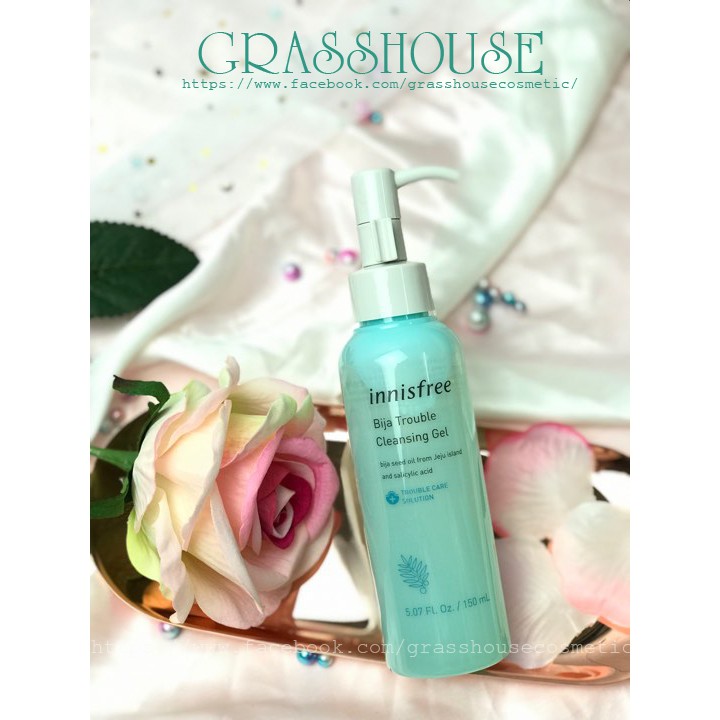 Gel Tẩy Trang Innisfree Bija Trouble Cleansing