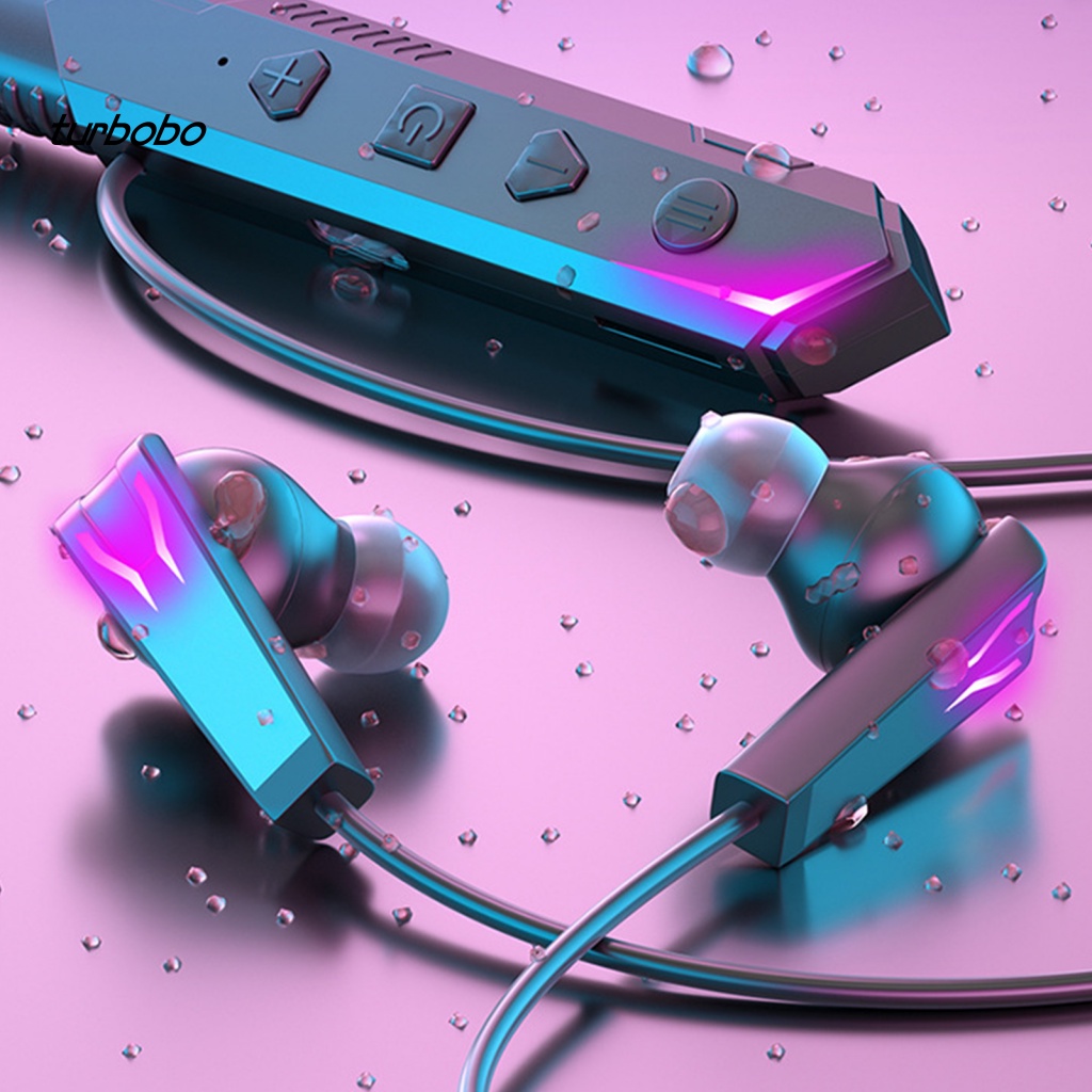 Tai Nghe Nhét Tai turbobo Không Dây Bluetooth 5.2 Có Dây Đeo Cổ Kiểu Dáng Thể Thao Thích Hợp Cho Các Hoạt Động Thể Thao