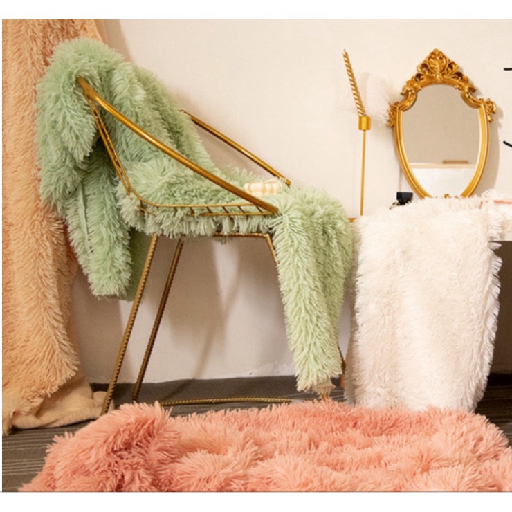 (MỀM MẠI-MƯỢT MÀ) Vải lông trải bàn ghế ghế, tủ trang trí nhà cửa, Thảm lông decor chụp ảnh sản phẩm mềm mịn