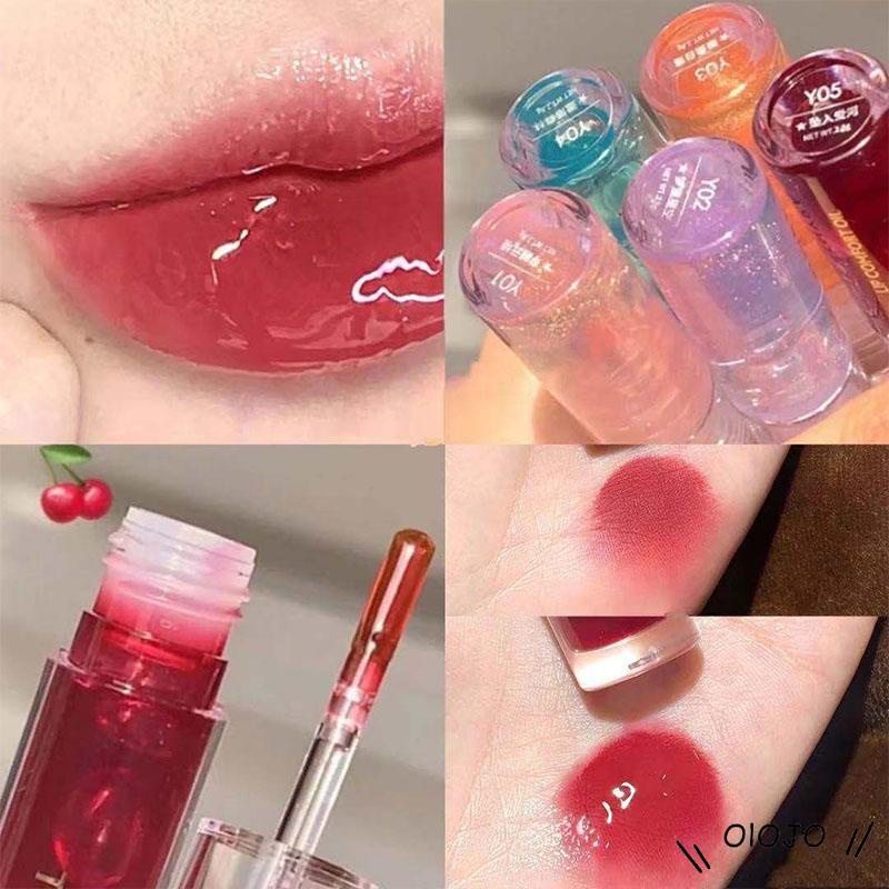 ⚜️Son Bóng Cappuvini Dưỡng Ẩm Lâu Trôi 5 Màu Lựa Chọn Ống Trong Suốt
