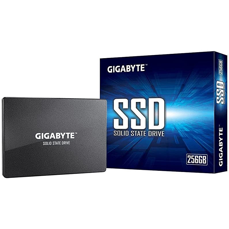[Tặng dây sata] Ổ cứng SSD Gigabyte 256GB SATA 2,5 inch (Đoc 500MB/s, Ghi 420MB/s) Chính hãng BH 36 tháng