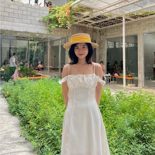 ICHIE.STUDIOS  |  White Dress - Đầm lụa trắng hai dây