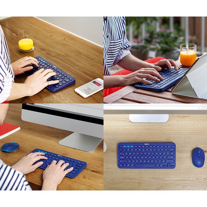 Logitech K380 bàn phím Bluetooth không dây cho iphone,Ipad,Macbook,Windows Chính Hãng