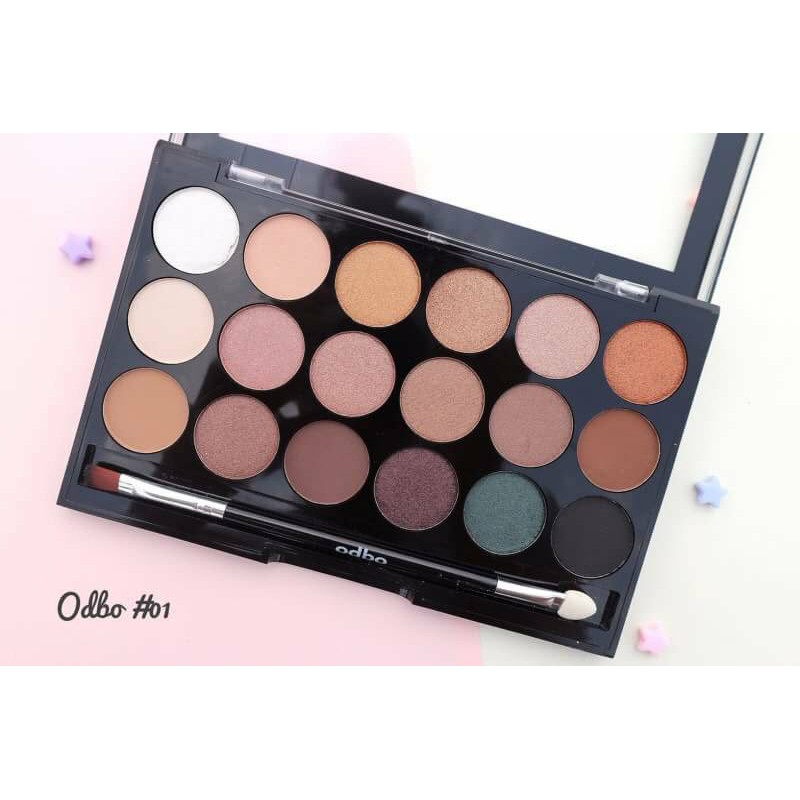 BẢNG PHẤN MẮT 18 Ô ODBO PERSONAL COOL STYLE EYESHADOW (OD238)