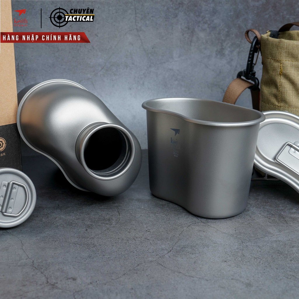 Keith Ti3060 - Bộ Bi Đông Titanium Mess Kit