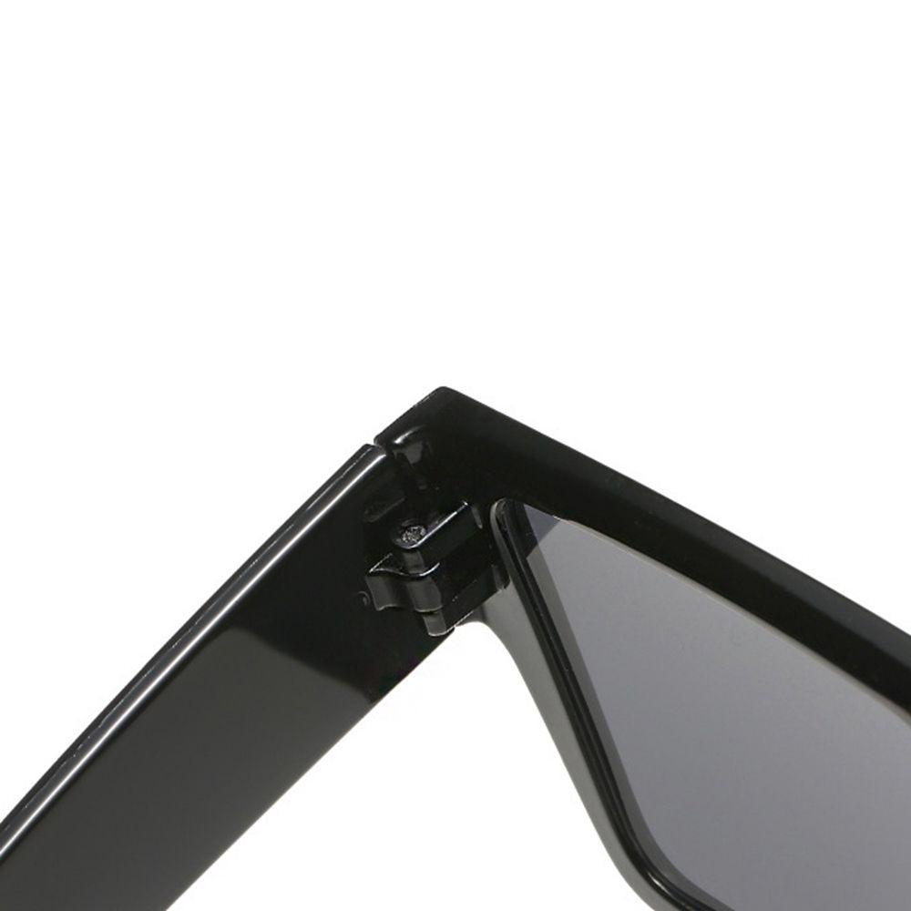 Kính Mát Gọng Vuông Lớn Chống Tia UV Phong Cách Vintage Thời Trang Cho Nam Nữ
