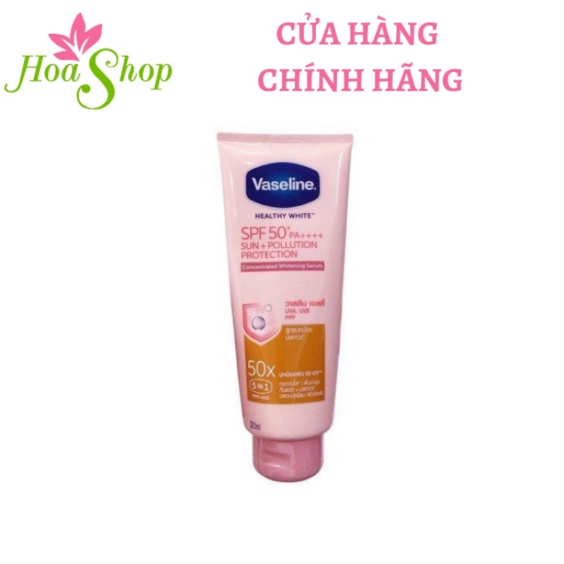 Sữa Dưỡng Thể Vaseline Perfect Serum 50X Tuýp 320ml