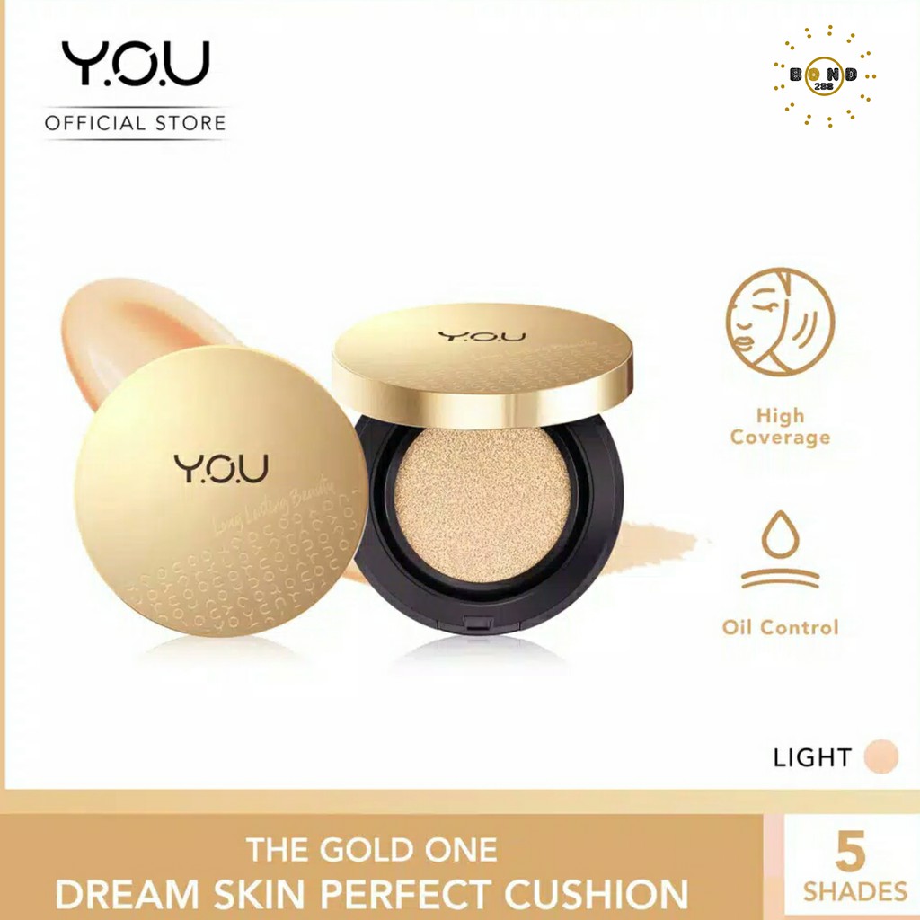 (hàng Mới Về) Phấn Nước Bb Che Phủ Cao Kiềm Dầu You The Gold One Dream