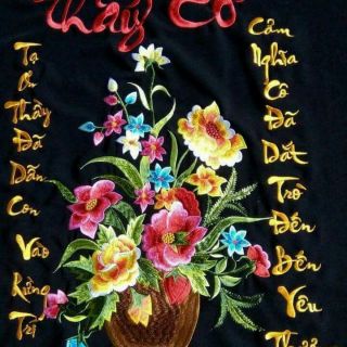 Tranh thêu vi tính