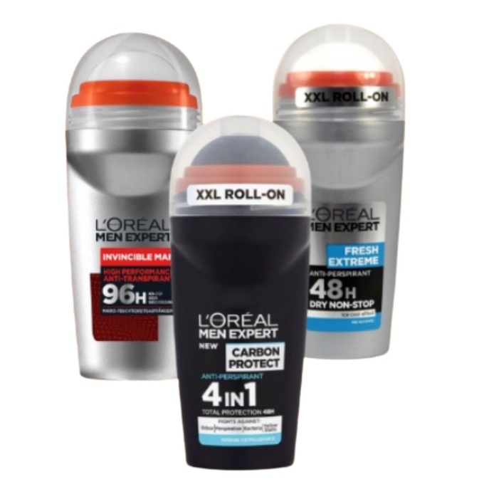 Lăn khử mùi nam Loreal Men Carbon Đức chống ố vàng đến 96h, lăn nách nam - Gemizy Shop