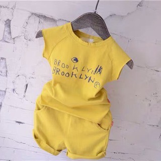 Bộ Cộc Tay Brooklyn Siêu Mát Cho Bé