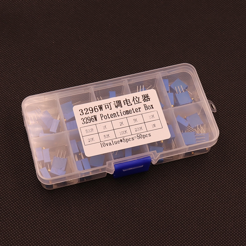 Set 50 Biến Trở 3296w 500r 1k 2k 5k 10k 20k 50k 100k 200k 1m Chuyên Dụng | BigBuy360 - bigbuy360.vn