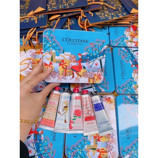 Set 5 kem dưỡng da tay L’occitane 30ml/1 tuýp