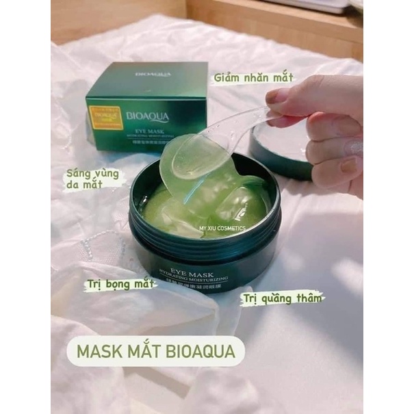 Mask giảm quầng thâm sáng da vùng bắt Bioaqua