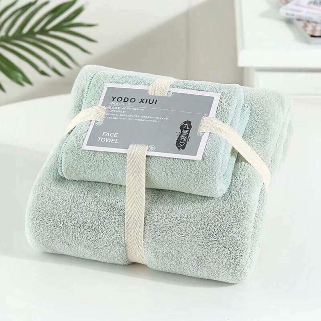 Set khăn mặt/khăn tắm Yodo Xiui - hàng chính hãng