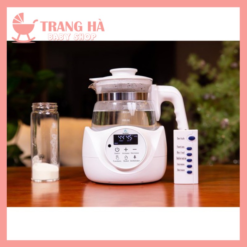 [Mã 267FMCGSALE giảm 8% đơn 500K]  SIÊU SALE BÌNH ĐUN NƯỚC THÔNG MINH CÓ ĐIỀU KHIỂN TỪ XA BONBÉBÉ BB-06