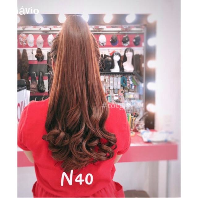 Ngoặm tóc giả🎁freeship 50k❤️ tóc cao cấp chịu nhiệt- hình thật
