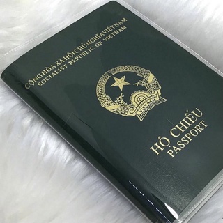 2 vỏ nhựa bọc hộ chiếu chống nước