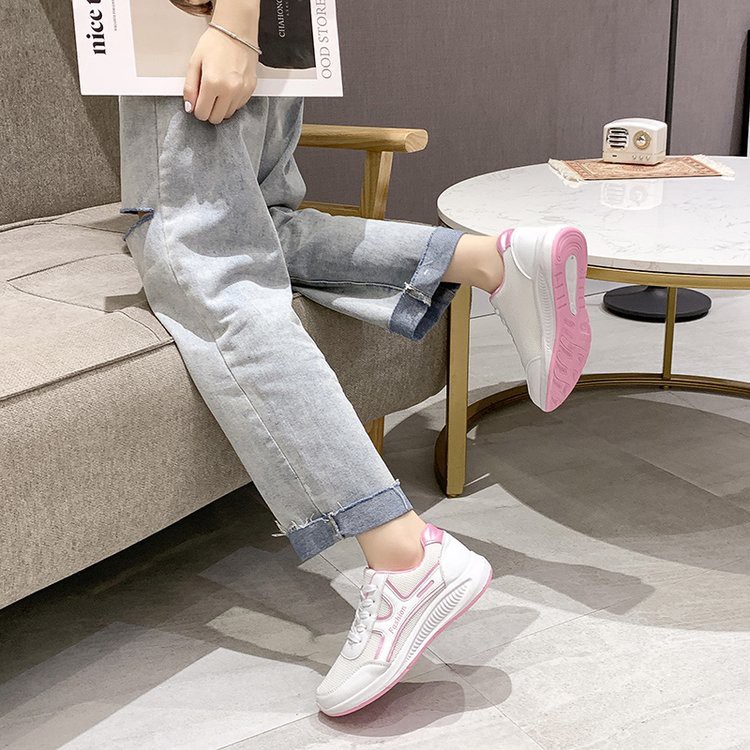 Giày thể thao nữ động trẻ trung Sneakers💥, giày thể thao phong cách Hàn Quốc màu trắng | BigBuy360 - bigbuy360.vn