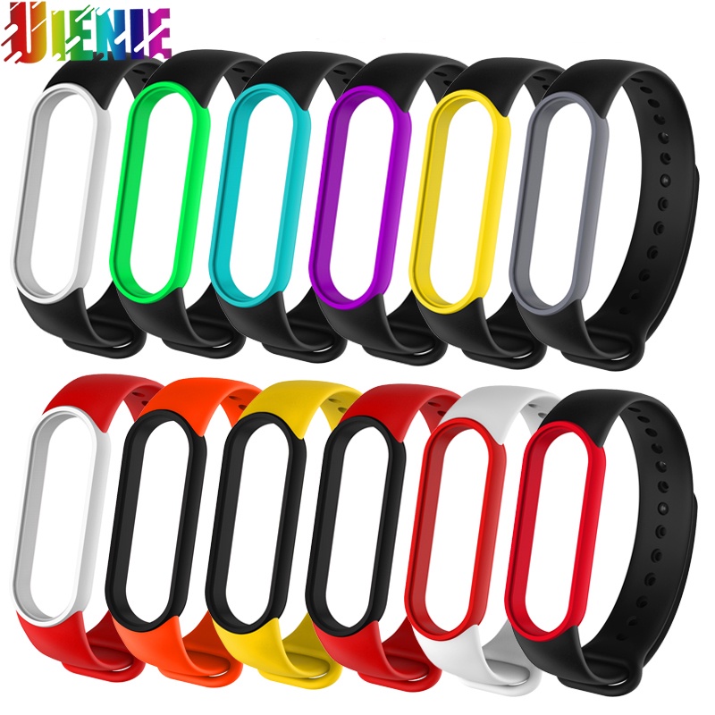 Dây Đeo Silicon Cho Đồng Hồ Thông Minh Xiaomi Mi Band 5 6 Xiaomi Mi Band 6 5
