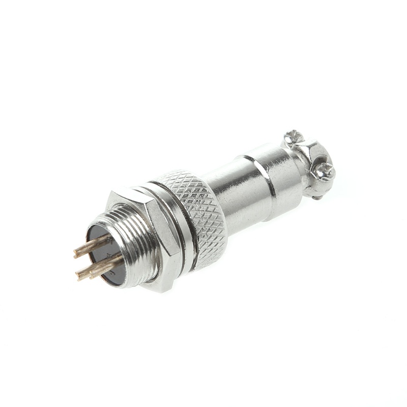 Đầu nối dây điện bằng kim loại 12mm 2/3/4/5/6 Pin GX12