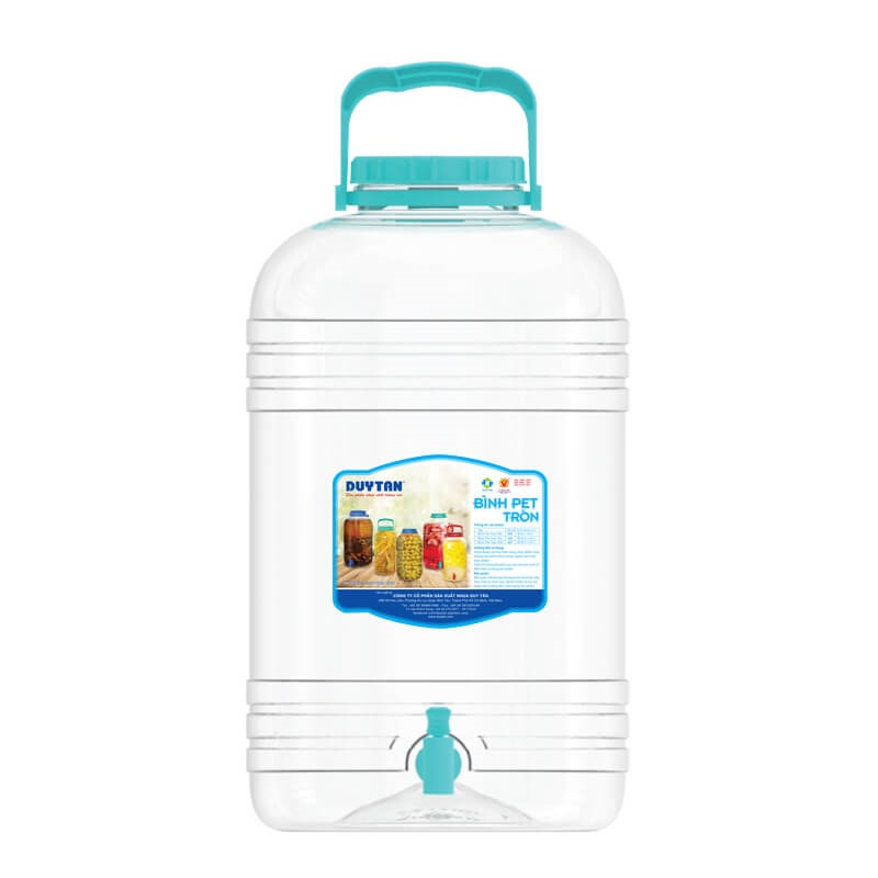 Bình PET DUY TÂN Tròn Đựng Nước Uống 10 lít, 15 Lít, 20 Lít - GIAO NHANH 1H