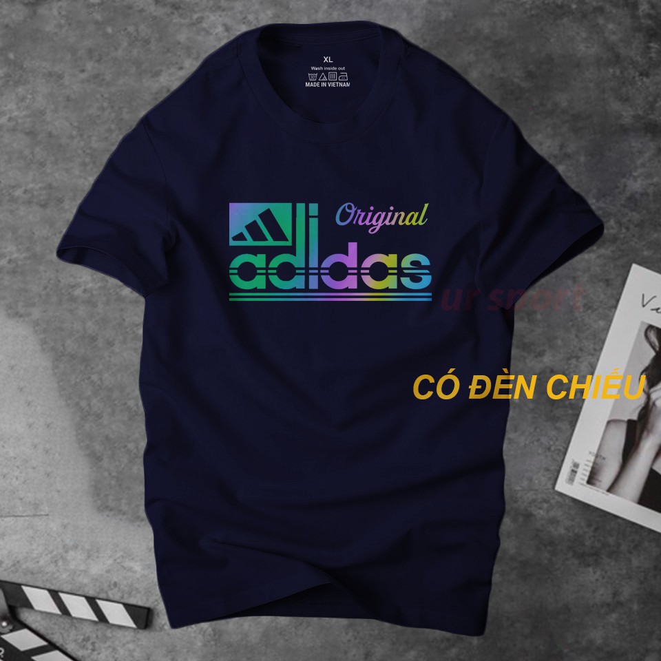Áo Thun Nam Cổ Tròn A6 phản quang 7 màu sắc nét - vải Cotton co giãn dày dặn phông trơn basic tay ngắnnhiều màu