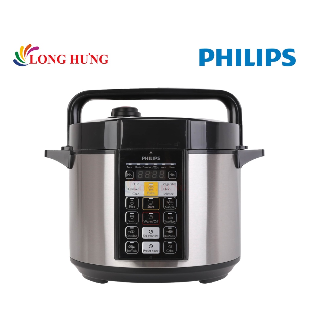 Nồi áp suất Philips 5 lít HD2136/66 - Hàng chính hãng