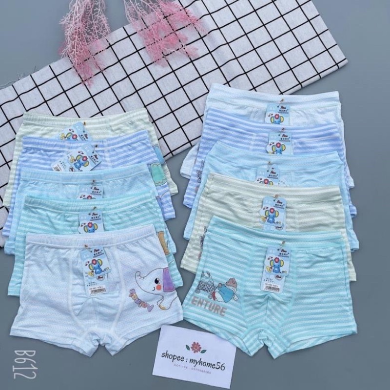 quần lót đùi bé trai ,quần sịp đùi bé trai vải cotton 100%